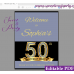 50th Birthday Party welcome sign template,(1a)